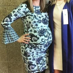 Long Sleeve Maternity Dress